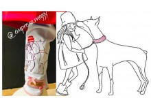 Stickdatei - Hundeliebe 3